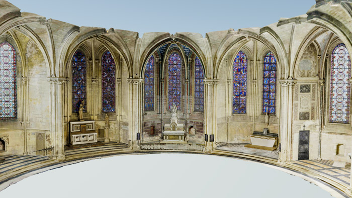 chapelles de la cathédrale de Tours